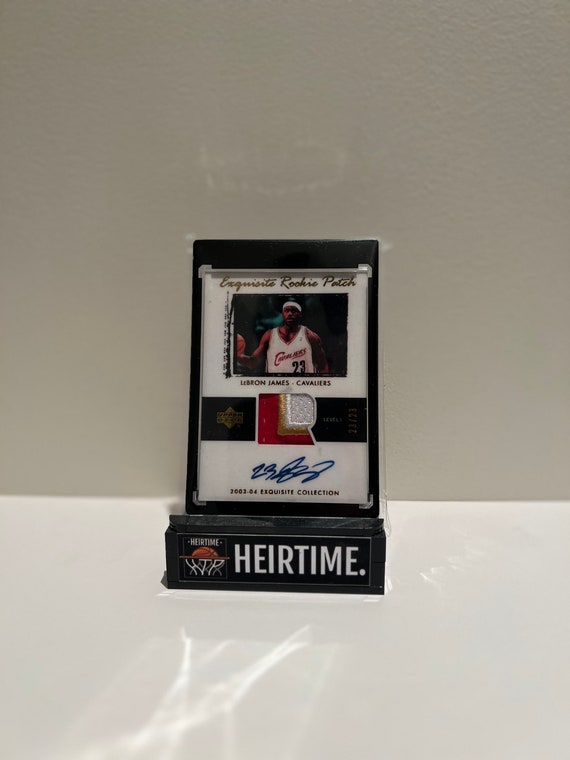lebron james rookie autograph