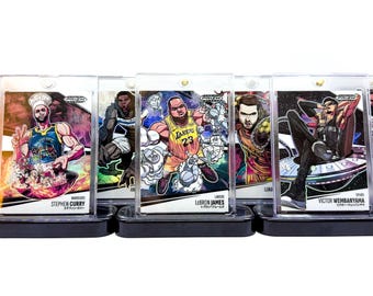 CUSTOM - NBA Black Manga Cards