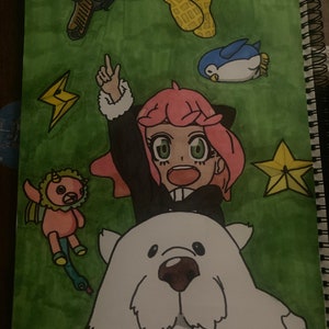 Many SPY X FAMILY Anime art A4 prints
