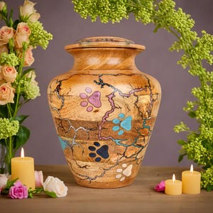 Urne funéraire personnalisée pour animal de compagnie, urne pour chien, urne personnalisée en bois pour animal de compagnie, urne pour chat, urne pour chien, urne funéraire pour animaux de compagnie, urne pour chat, petite urne