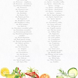 400+ Watercolor Cocktail Clipart Bundle: Mocktail, Champagne, Wine, Beer PNG image 9