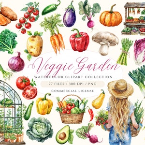 Légume Clipart PNG, jardin potager, marché de légumes, clipart légumes, mignon jardinage clipart, légume PNG, clipart été