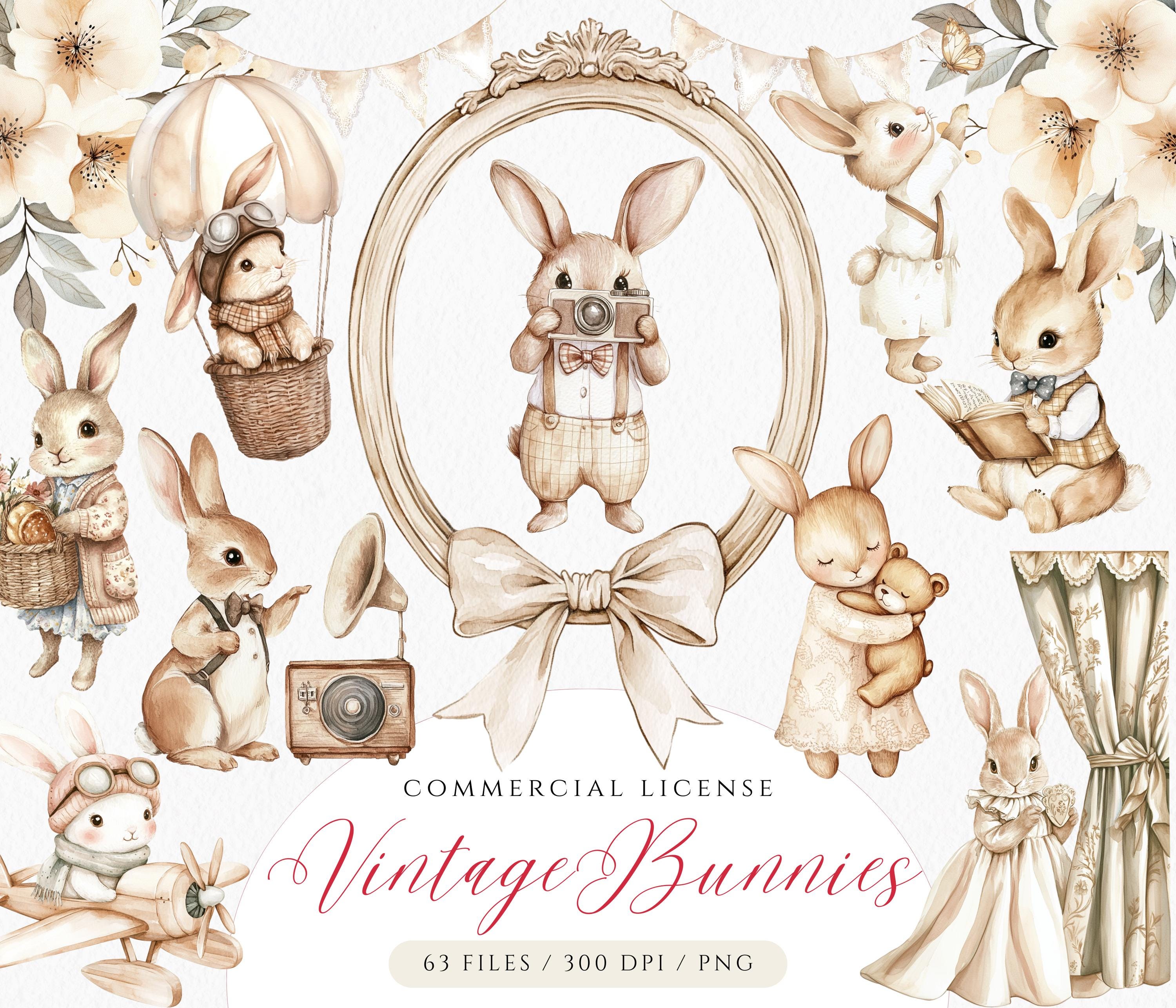 ヴィンテージイースターバニー - Etsy 日本