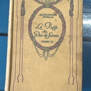 Le Page du Duc de Savoie - by Dumas Alexandre - Tome 1 et 2 - Collection Nelson-Published by Nelson, 1931