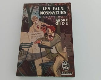 Les Faux Monnayeurs, de Andre Gide, Publicado por Galimard / Livre de Poche #152/153, França, 1958