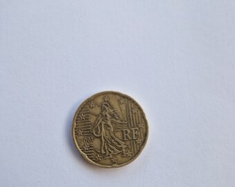 非常に珍しいフランスの2000年10セント硬貨 - Etsy 日本