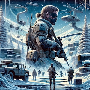 2 x Metal Gear Solid 90s Play Station Game Wallpaper, Bildschirmschoner benutzerdefinierte Illustrationen. Solid Snake, Liquid Snake, Meryl, Psycho Mantis