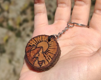 Woodman wood jewelry - KEYCHAINS