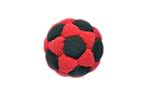CHISHAYA Hacky Sack Ball Lot de 2 balles de jonglage tricotées, sacs de pieds, sacs de football, sacs de kickball tissés, sacs de hamac, balles de kickball, sacs Haki (2 pièces aléatoires