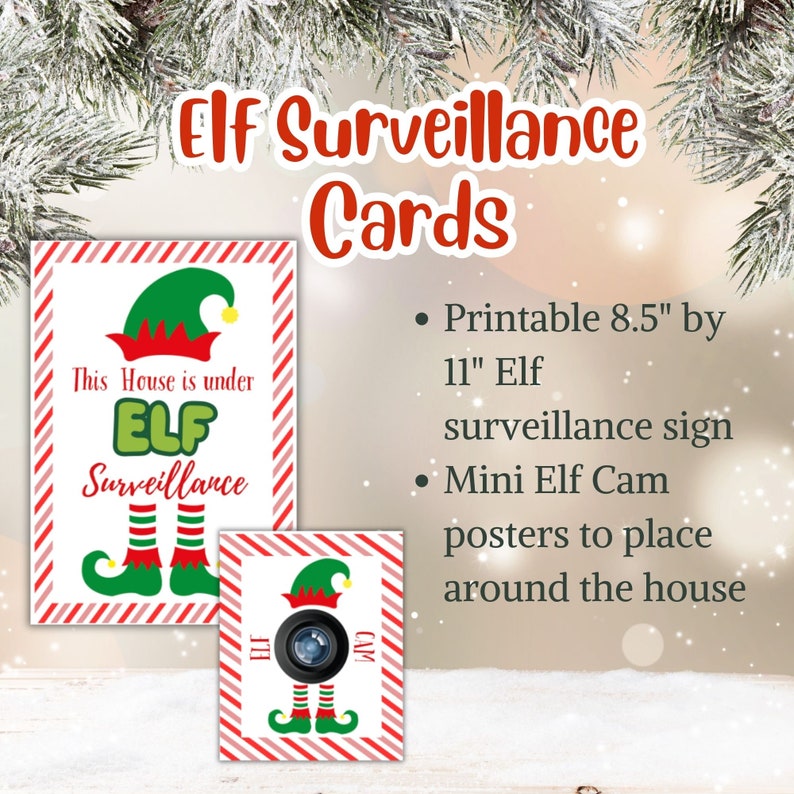 Elf Kit Printable, Elf Kit Bundle, Kids Christmas Traditions, Simple ...