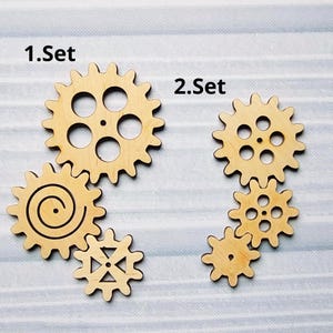 Wooden gears,Busy board Parts, Busy Board Pieces, Busy board accessories, Busy board DIY,Busy board elements,busy board latches,Sensory toys