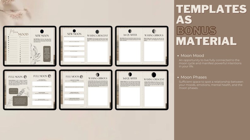 Digital Planner 2024 2025 Undated iPad Planner Goodnotes Planner ...