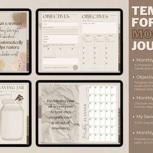 Digital Planner 2024 2025 Undated iPad Planner Goodnotes Planner ...