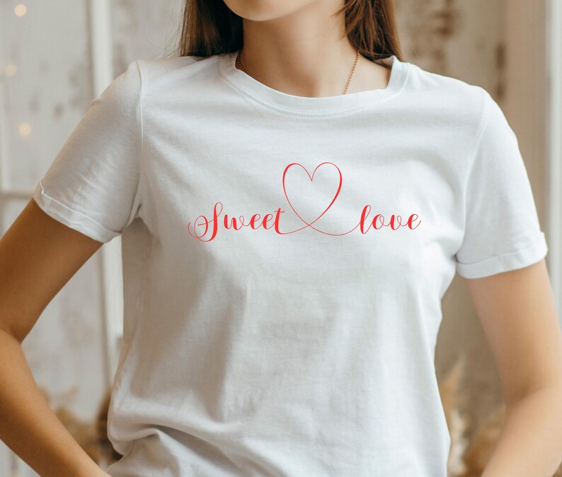Valentine Love Heart Fonts Bundle | Romantic Typography Set - Etsy