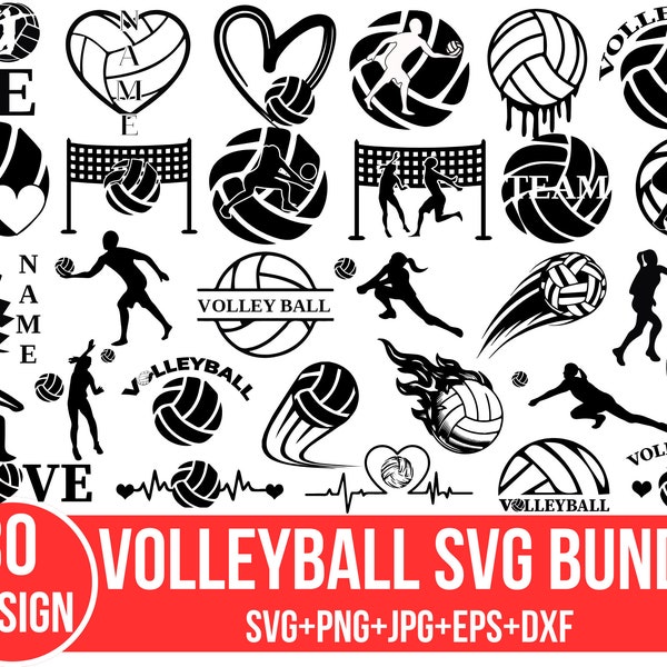 Volleyball svg bundle, Volleyball Shirt svg, Volleyball Quotes Svg, volleyball mom svg, Volleyball clipart, Cut files for Cricut, Silhouette