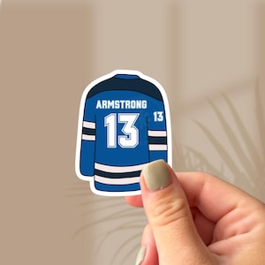 Preston Armstrong Jersey Sticker, Rina Kent Tempting Venom Merch, Vipers Bookish Sticker, Spicy Romance Book Gift for Readers
