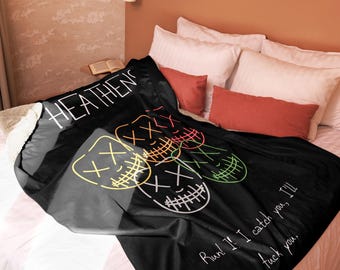 Heathens Bookish Blanket: Rina Kent Legacy of Gods Dark Romance Merch