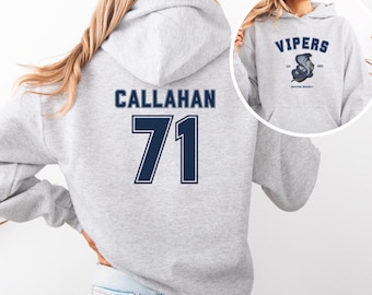 Rina Kent Vipers Hoodie: Dark Romance Bookish Sweatshirt