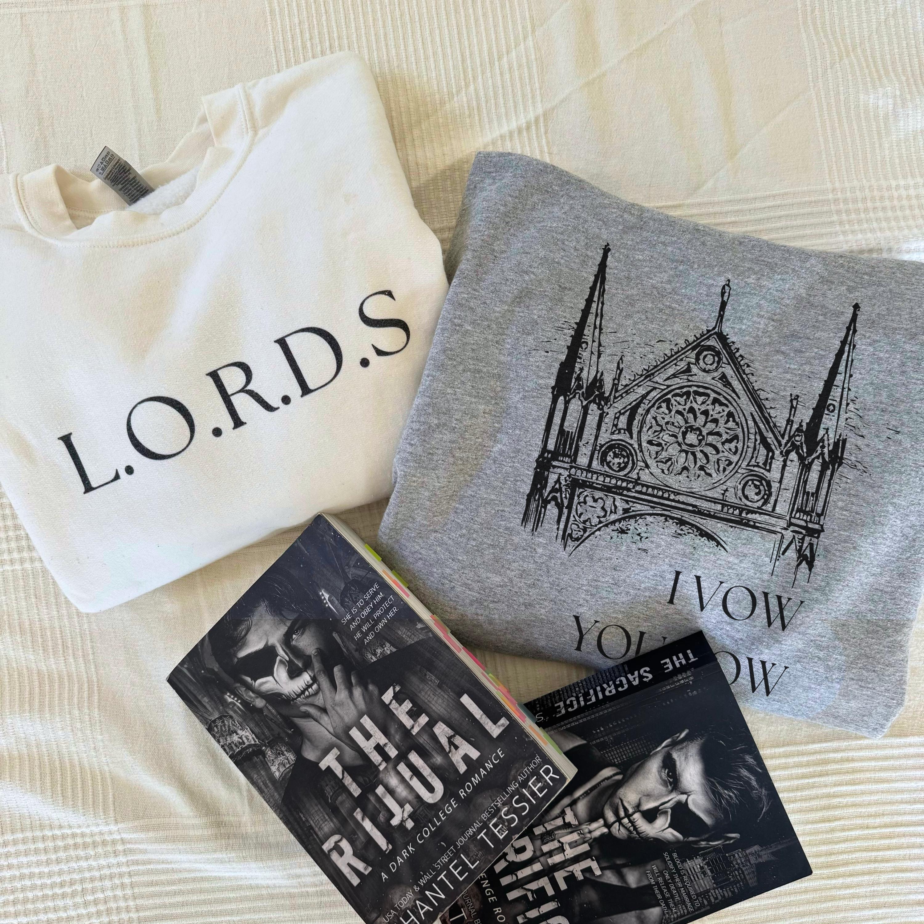 MNIGIU The Lords Series Tote Bag – Dark Romance Design – 33x22 Cm, Wasserabweisend