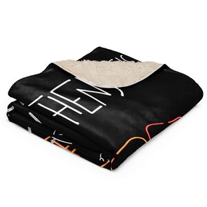 Heathens Bookish Blanket Legacy of Gods Rina Kent Officially Licensed Merch Dark Romance Book Merch Smut Gift for Romance Reader Spicy Gift