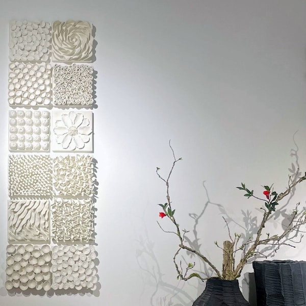 Ceramic Wall Art Etsy