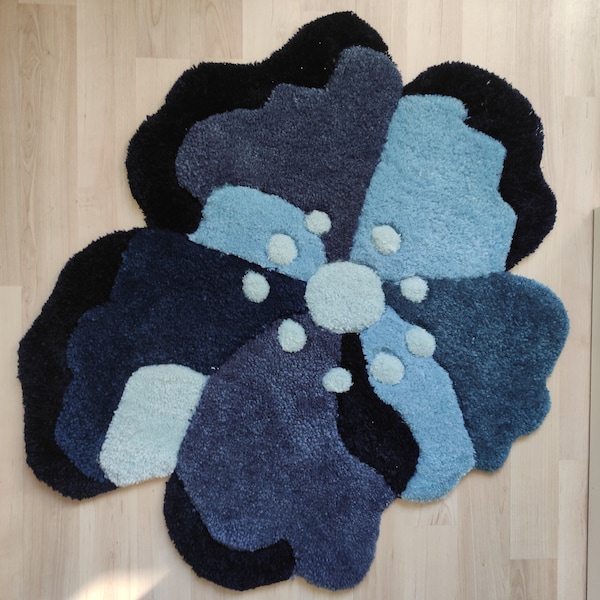 Flower Rug - Etsy