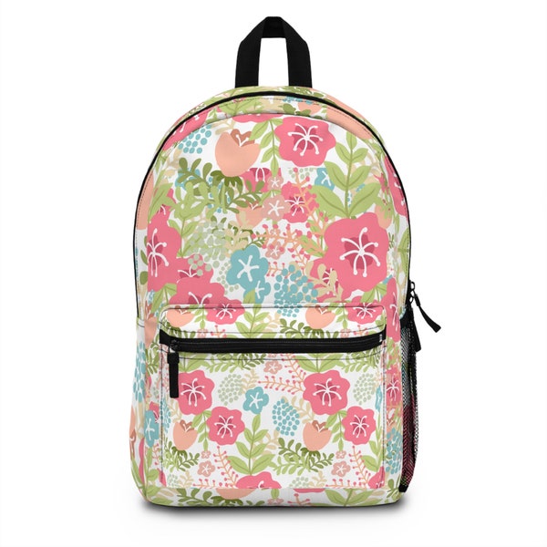 Floral Backpack - Etsy