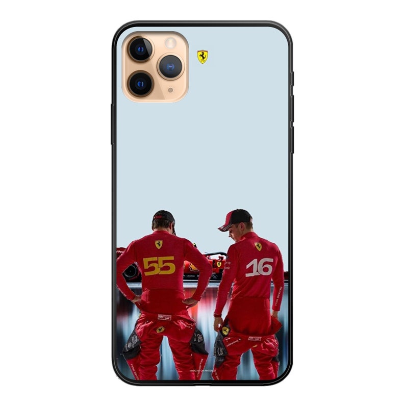 Ferrari F1 Phone Case: Leclerc & Sainz, Racing Fan Gift image 4
