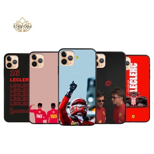 Formula 1 Phone Case  Charles Leclerc Carlos Sainz Iphone 14 Phone Case Red Bull F1 Fan Leclerc Sainz Phone Case Iphone 13 Samsung