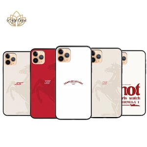 Custodia per telefono Formula 1 Charles Leclerc Carlos Sainz Custodia per telefono Iphone 15 Red Bull F1 Fan Custodia per telefono Leclerc Sainz Iphone 14 Samsung