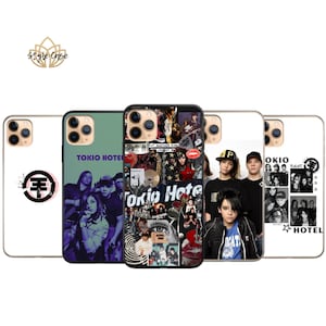 Tokio Hotel Phone Case Bill Kaulity Tom Kaulitz Rock Band Iphone Case 2000s, Iphone 14 Case Iphone 13 Gift for Music Lover Samsung A20 Case