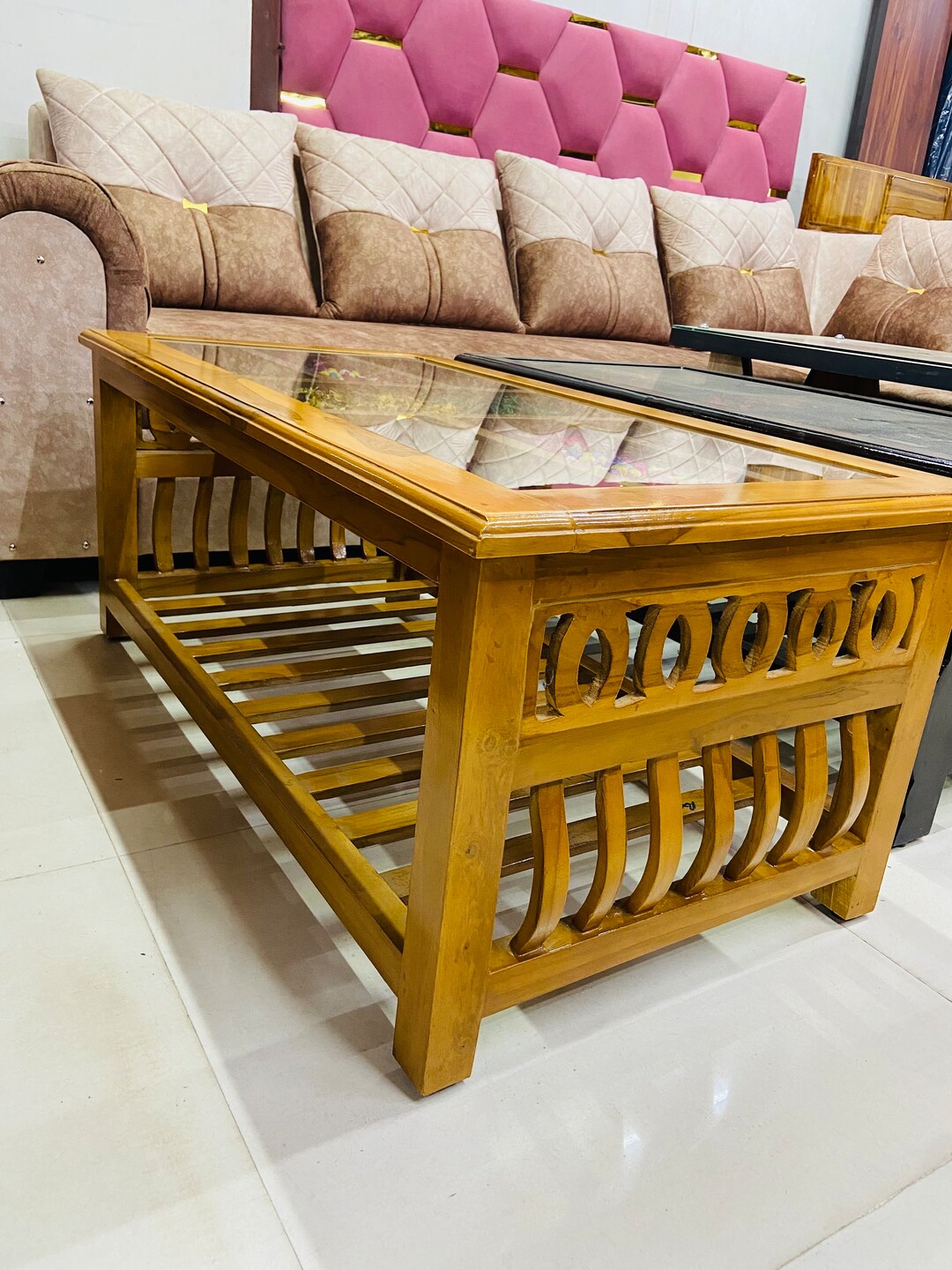 Handmade Vintage Style Coffee Table/ Nesting Table for Living Etsy