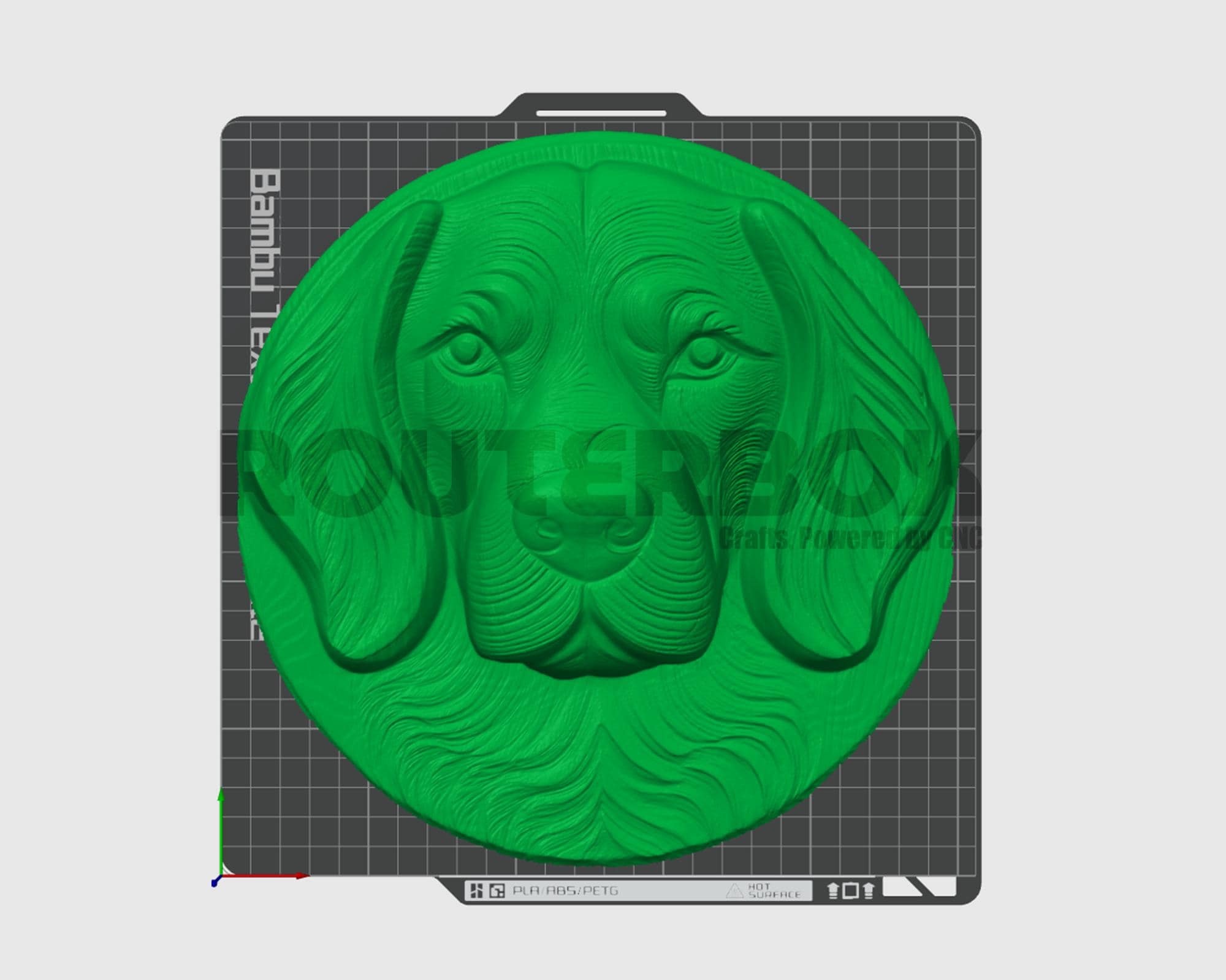 Beagle Router Template Beagle Dog Relief Carving STL, Pet Portrait Wall Art, CNC Router ...