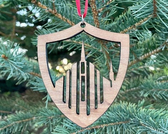 LDS Temple Christmas Ornaments