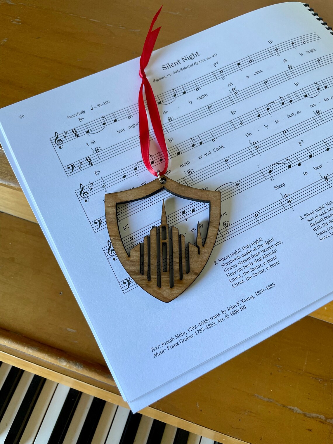 LDS Temple Christmas Ornaments Etsy