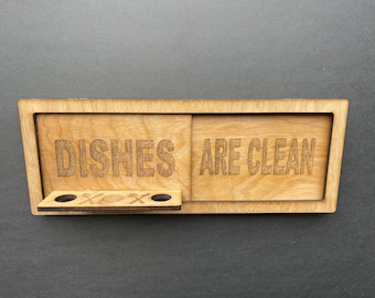 Dishwasher Clean/Dirty Sign