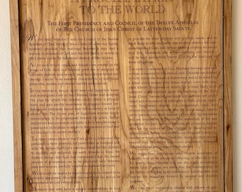 The Family: A Proclamation to the World