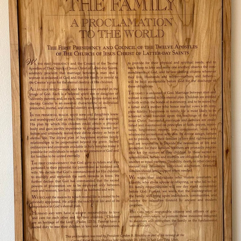 Proclamation - Etsy