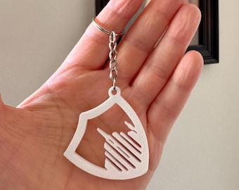 Temple Keychain