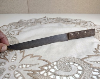 Vintage hunting knife - Survival knife with bakelite handle - Camping knife - Stainless steel blade - Perfect gift