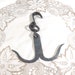 Vintage Double Butcher Hook Rustic Forged Iron Meat Hook Double Hook ...