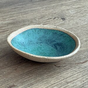 Small Ceramic Plate | BOHO Beach House Decor | Handmade Pottery
