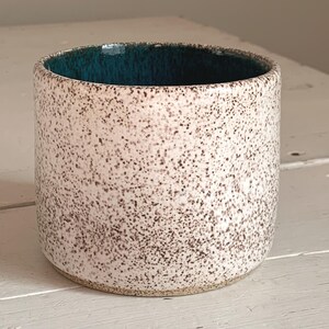Ceramic Dimple Cup | Pottery | Coastal Beachy Decor image 2