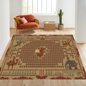 Zelda Rug: Twilight Princess, Ocarina of Time, Kids Room Decor