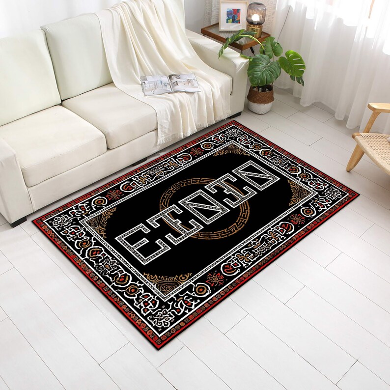 Aztec Mayan Area Rug: Tribal Inca Design - Etsy