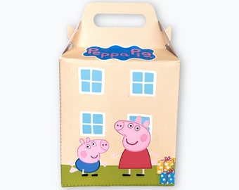Scatola digitale per la festa di compleanno di Peppa Pig per bambini - Digitale