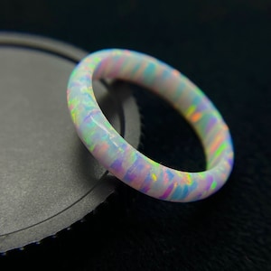 AAA+Solid Opal Ring, Handmade White Bello Opal Ring, ( Exclusive Item), Gift Idea, Wedding Ring, Engagement Ring, Promise Ring