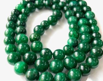 天然宝石エメラルド スムース 7~11mm ラウンドビーズネックレス 27 天然宝石エメラルド スムース 7~11mm ラウンドビーズネックレス 27