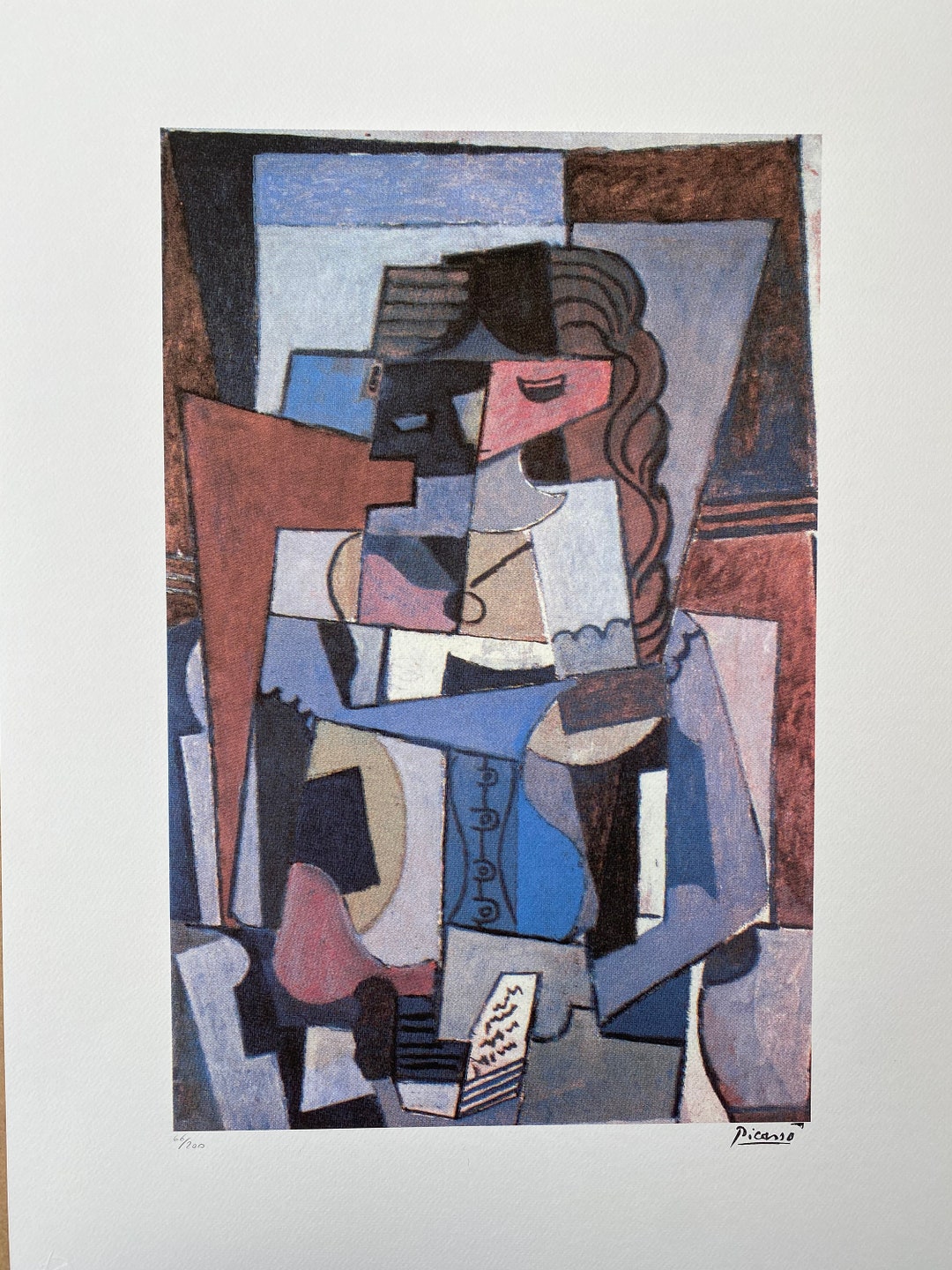 Cravate Signée Pablo Picasso - Édition Limitée Années 60, Soie Française, Pièce De Collection