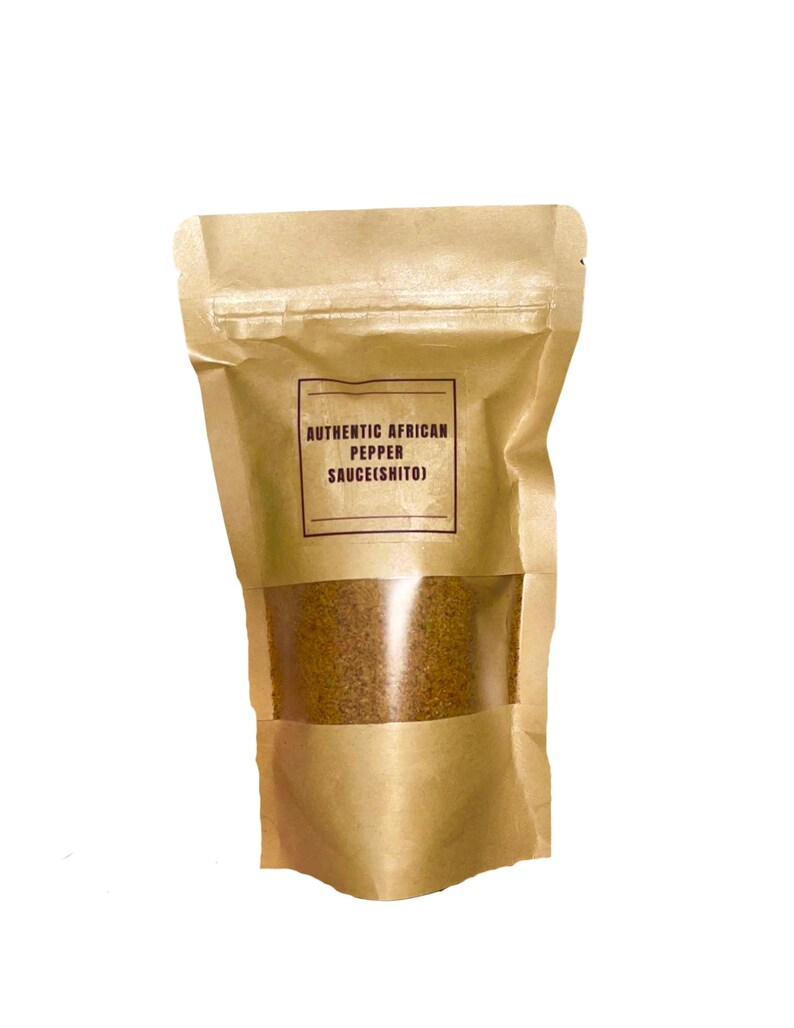 Mélange de shito ghanéen / Mélange de piments forts | Authentique | Meilleure vente (150 g) image 1